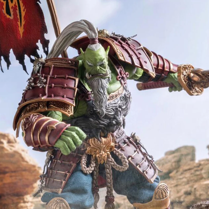 24 см World Of Warcraft Orc Фигурка Лезвие Мастер Guardian The Horde Модель Коллекция Декора Игрушки