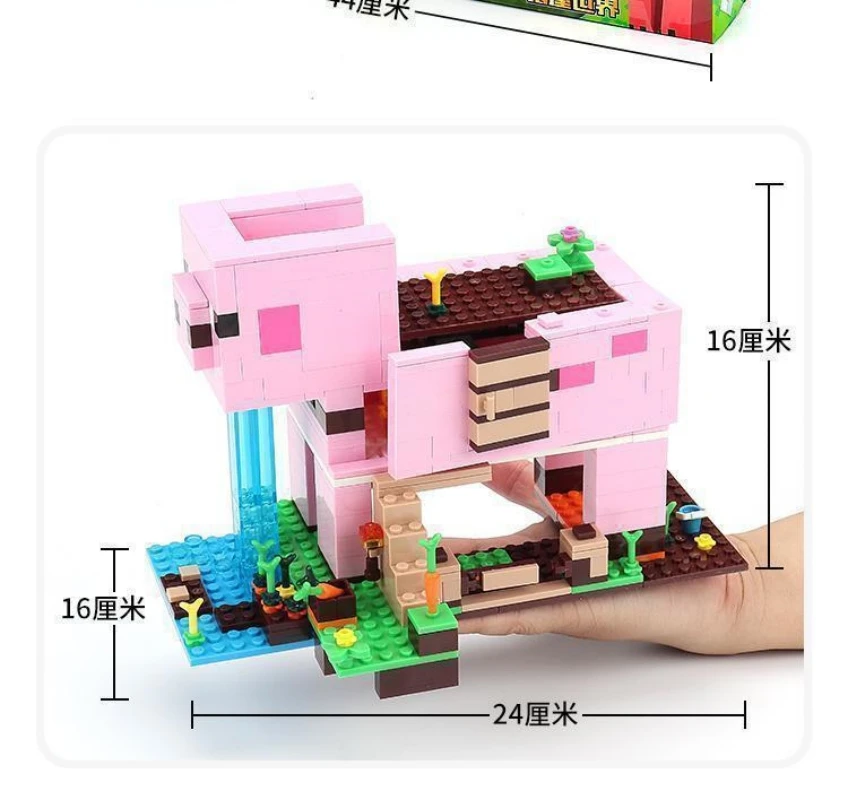 

NEW In Stock Cute Pig House Building Block Model Compatible With 21170 Children's Building Block Toys As Christmas Gifts