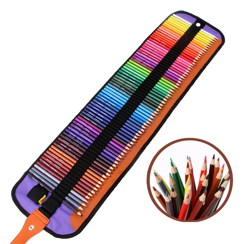 

72 Colors Wood Colored Pencils lapis de cor Non-toxic Lead-free Oily Colored Pencil Writing Pen For School Drawing Sketch
