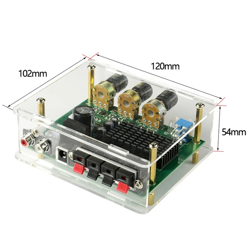 TPA3116D2 Плата цифрового аудиоусилителя Двухканальный 80Wx2 Стерео TPA3116 усилителя
