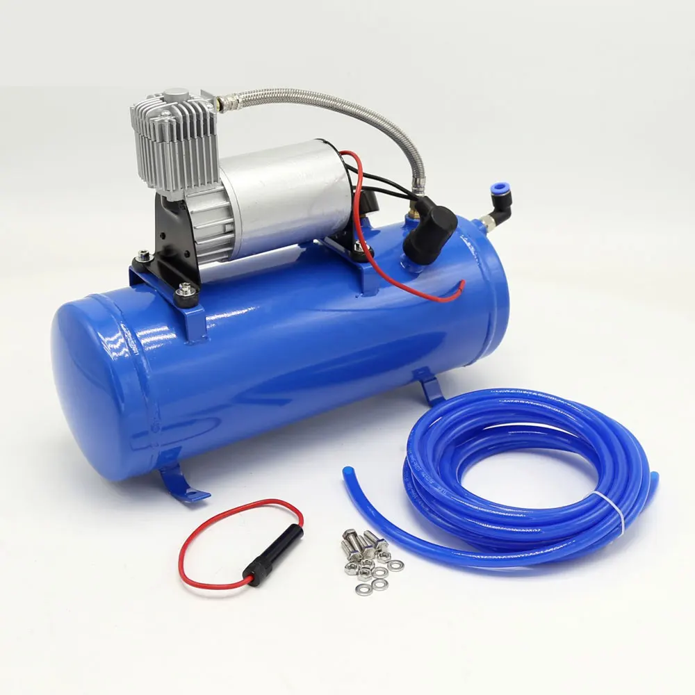 DC 12V 300W Car Tire Inflation Tool 6L Tank Capacity 150 PSI Max Working Car Modified Air Pump Pressure Air Compressor