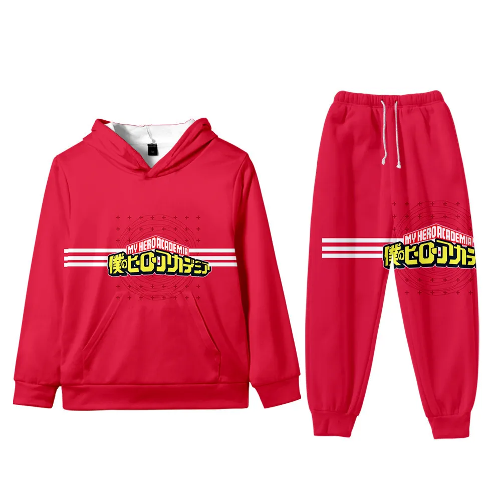 

Моя геройская Академия дневная, все могут быть Midoriya Izuku Bakugou Katsuki Todoroki Shoto, комплект из двух предметов, топы и брюки, костюм