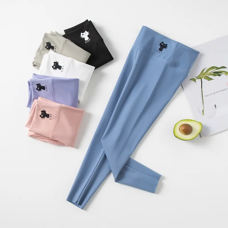 

Kids Girls Shark Skin Pants High Waist Elastic Leggings 2022 New Children Printed Leggins Running Pants Sports Yoga Legging Pink