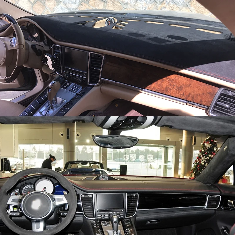 Фото Аксессуары для 2010-2016 Porsche Panamera 970 крышка приборной панели коврик для приборной панели защитный коврик для приборной панели №2