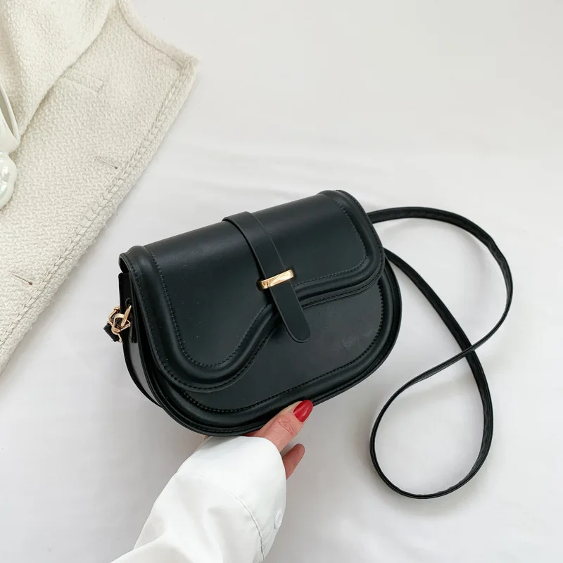 Spring and Summer Hot-Selling Little Women's Semicircle Saddle 2023 New Trendy All-Match Shoulder Crossbody Elegant Women's Bag