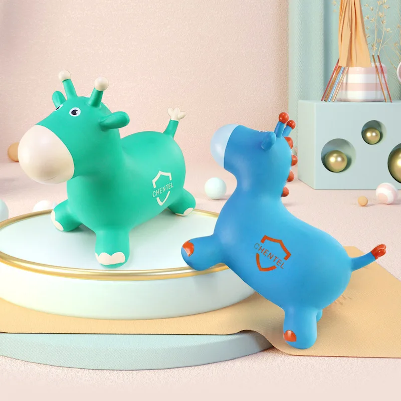 

Children's Inflatable Toys Jumping Horse Rubber Horse PVC Toy Horse Sports Toys