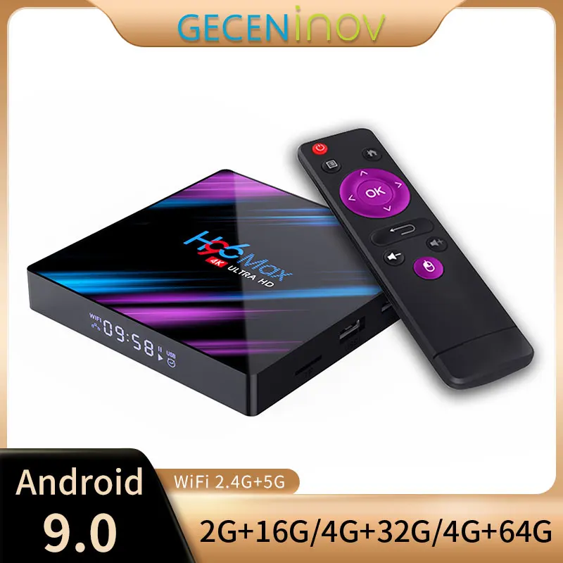

H96 MAX RK3318 Smart TV Box Android 11 4G 64GB 32G 4K Wifi BT Media Player H96MAX TVBOX Android10 Set Top Box 2GB16GB