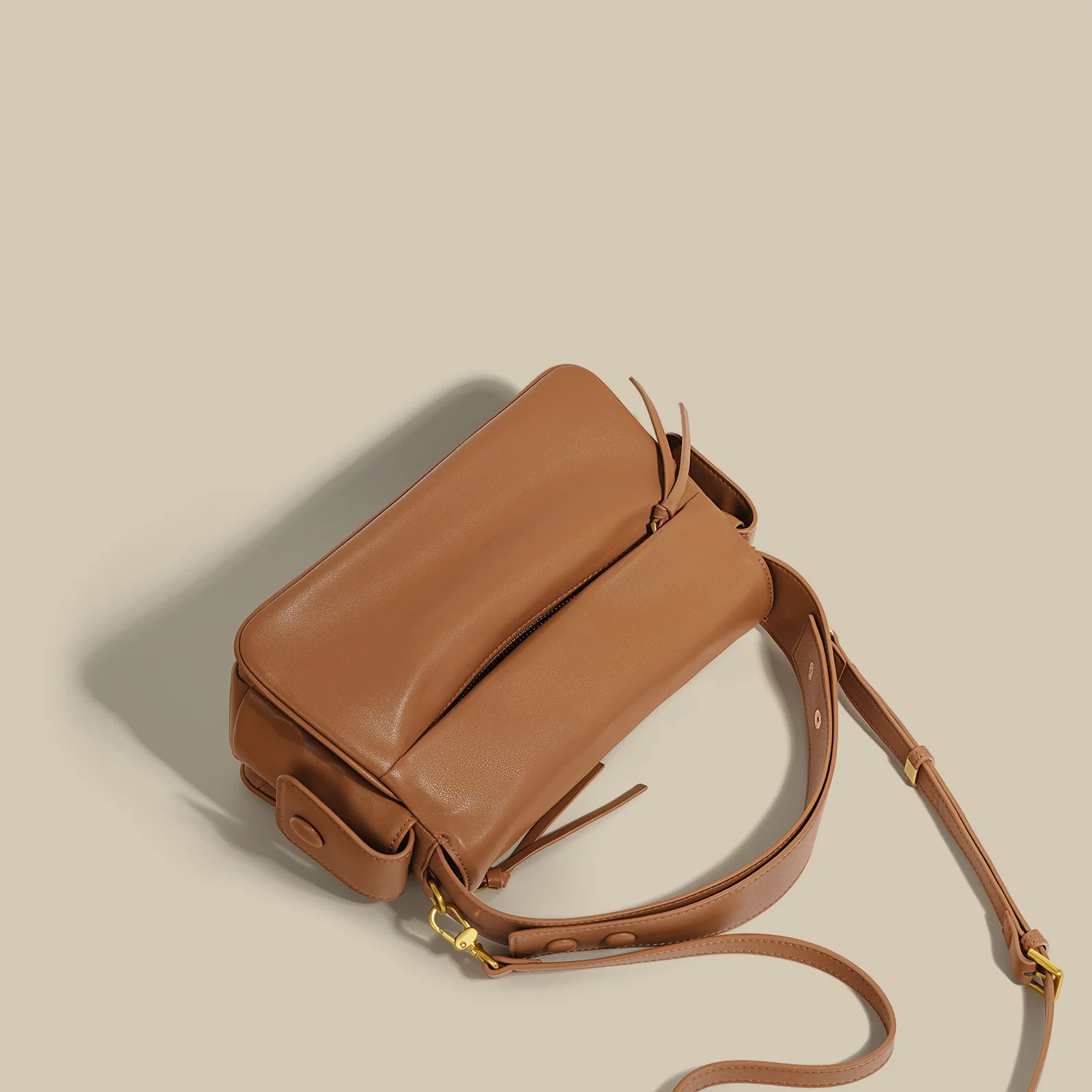 Genuine Leather Handbags for Women 2023 Designer Luxury Solid Color Crossbody Bags Soft Leather Shoulder Bags with Zipper