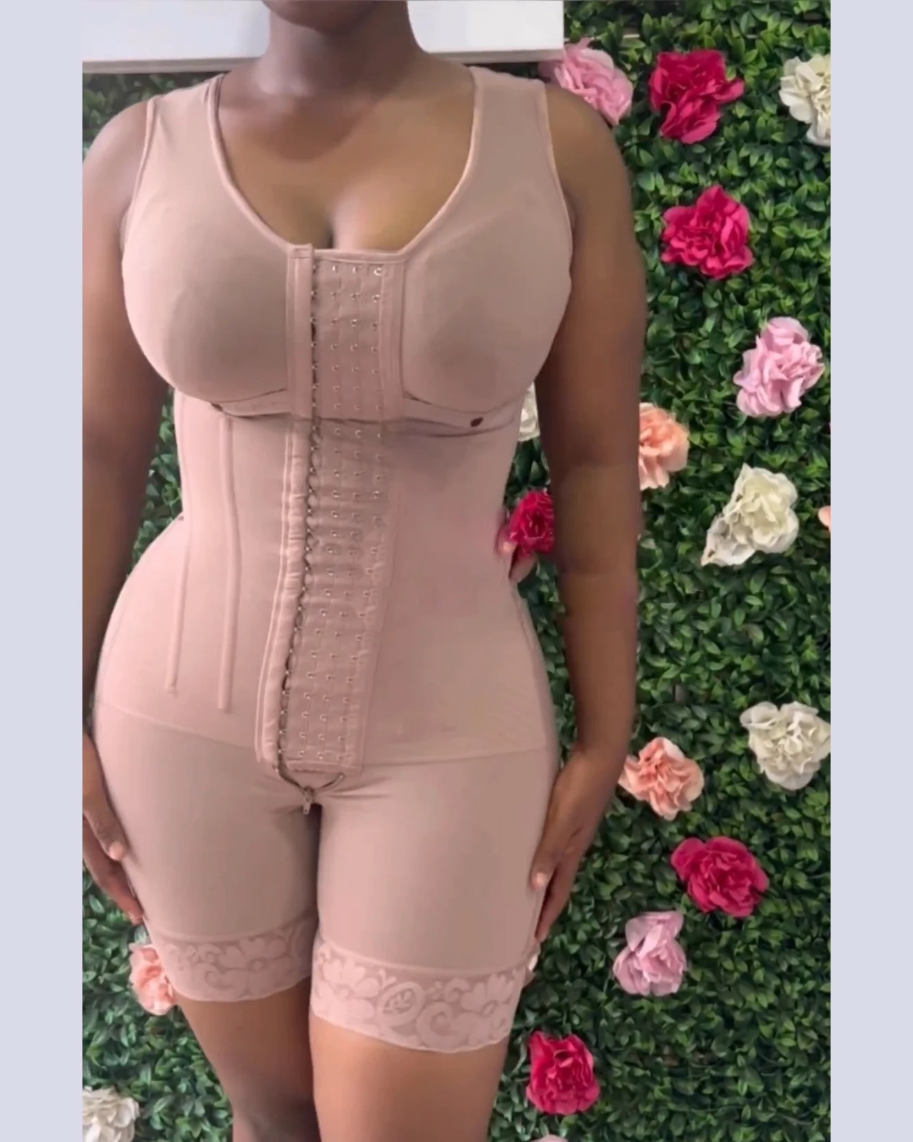 Fajas Full Body Shaping Bodysuit for Women, Waist and Hip Shaping Underwear with Butt Lifting Effect