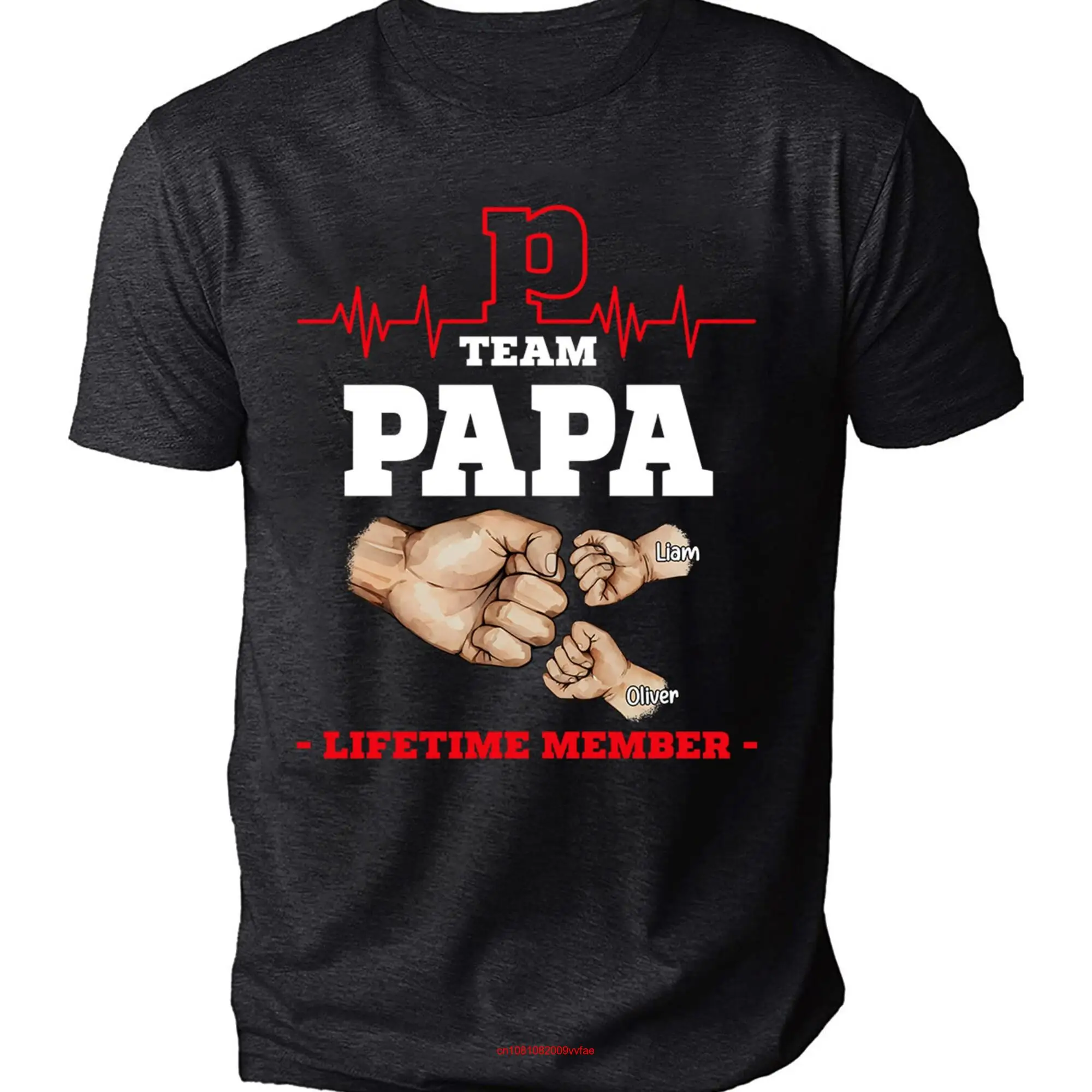 Персонализированные футболки с длинным или коротким рукавом для мужчин