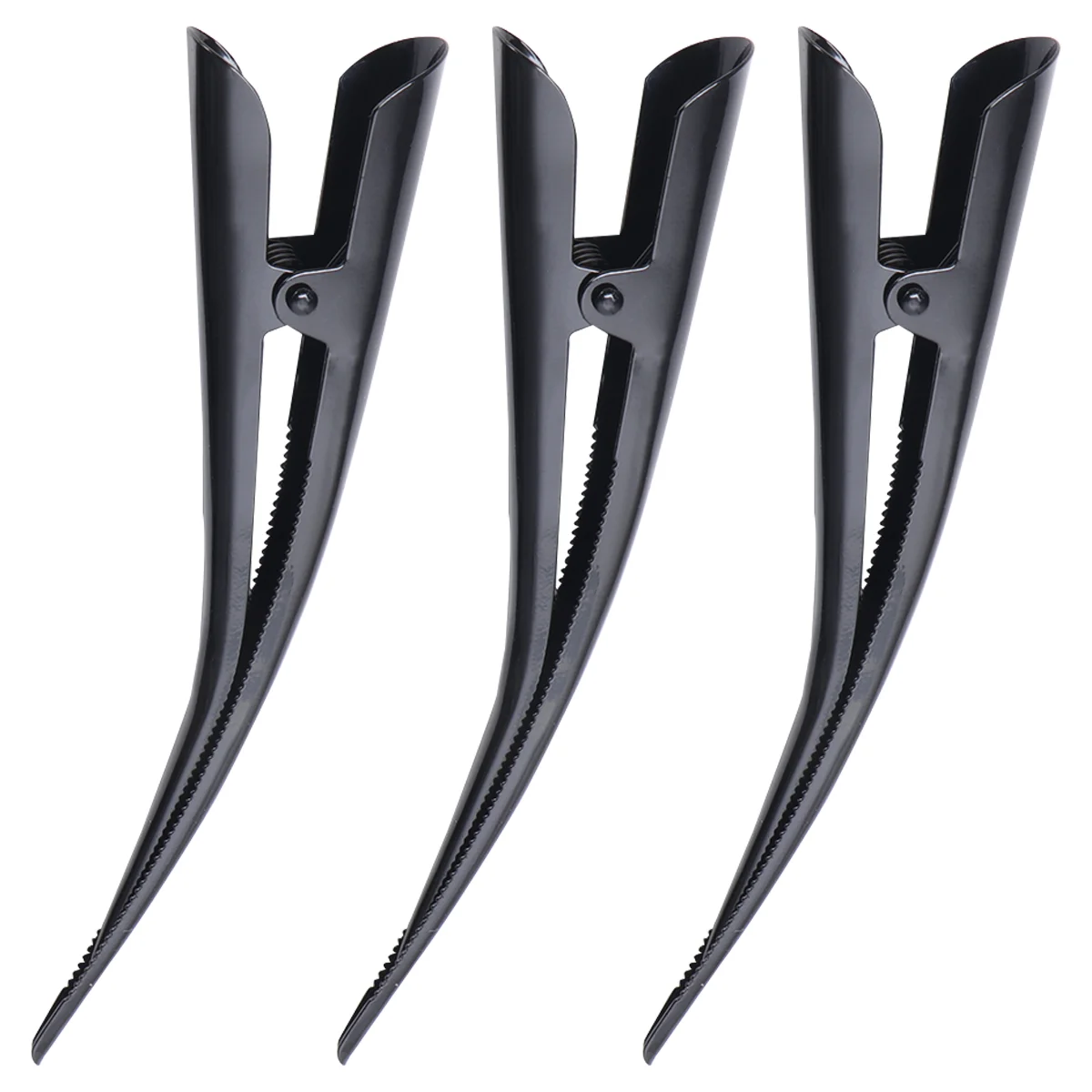 

Clips Hair Duckbillduck Metal Black Styling Alligator Sectioningwomen Billed Teeth Accessories Salon Barrettes Large Bill Curl