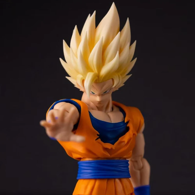 Фото Коллекционная фигурка AIR Studio Sun Wukong Series Dragon Ball SHF: Модификация груди Сунь Укуна, 1/12, подвижные аксессуары для фигурок №4