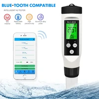 blue tooth digital water quality tester temp hydrogen rich h2 meter auto calibration monitor for pools drinking aquariums