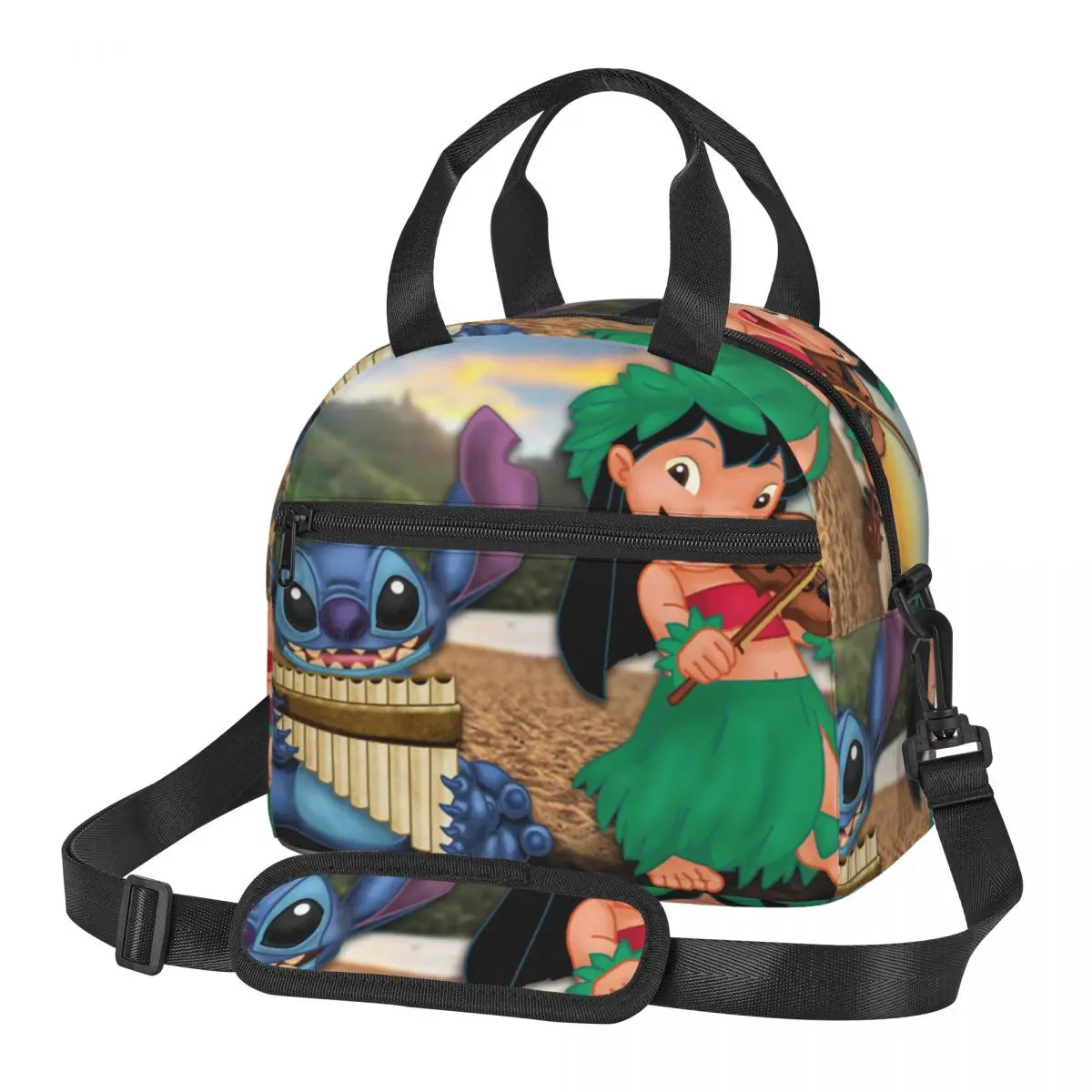 

Портативный изолированный термальный Ланч-бокс Bento Аниме Сумка для хранения пикника Сумка для ланча