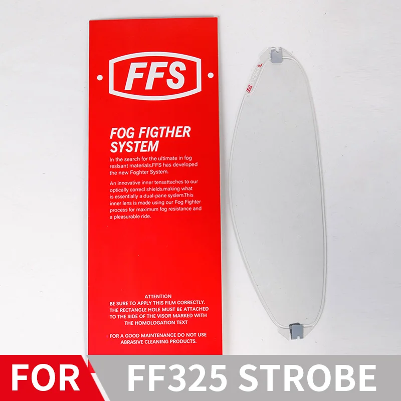 

LS2 Motorhelm Vizier Clear Anti-Fog Patch Geschikt Voor LS2 FF325 FF394 Helm Lens Anti-Fog Film