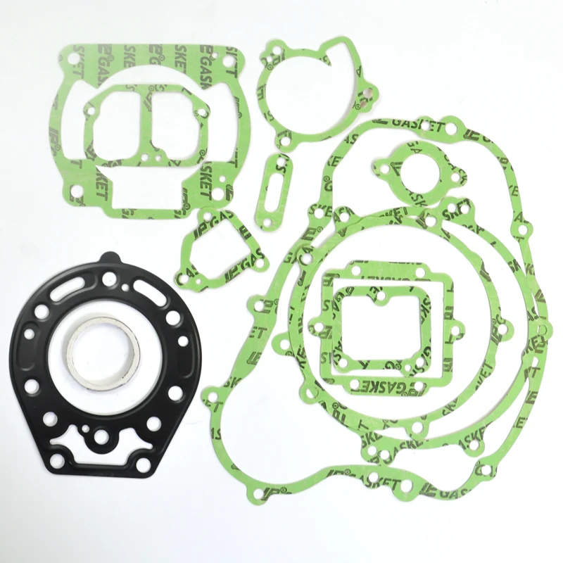 

Motorcycle Cylinder Engine Crankcase Cover Gasket Kits Set For Kawasaki KDX200 KDX 200 1995-2006
