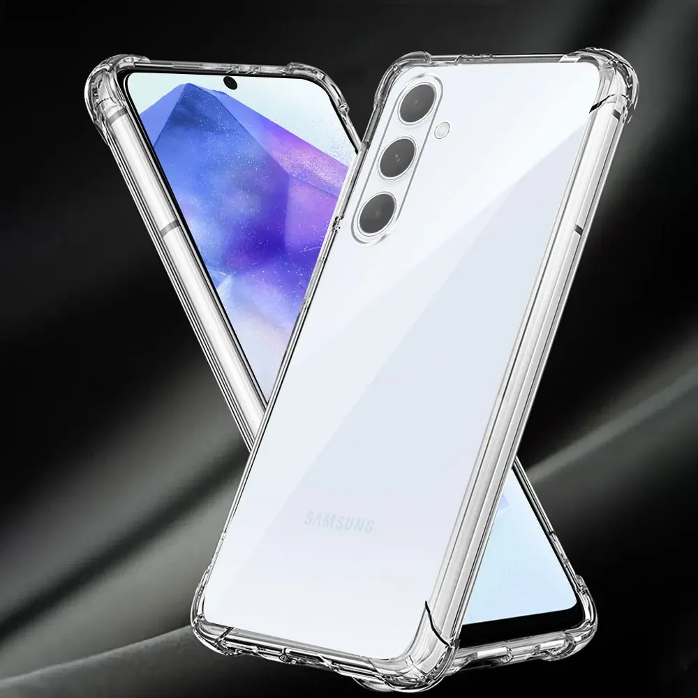 Противоударный чехол из ТПУ с подушкой безопасности для Samsung M15 5G M156B телефона Galaxy