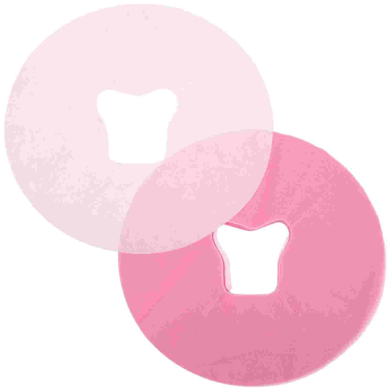 

100pcs Breathable Cradle Covers Headrest Cradle Cover Non Woven Pads for Tables Chairs And Spa Bed