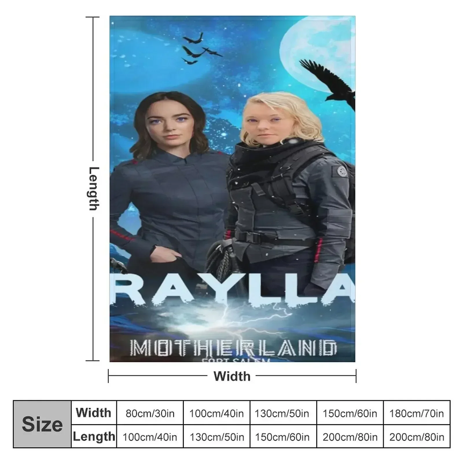 Плакат Raelle и Scylla MFS Плед Одеяло Декоративные Одеяла