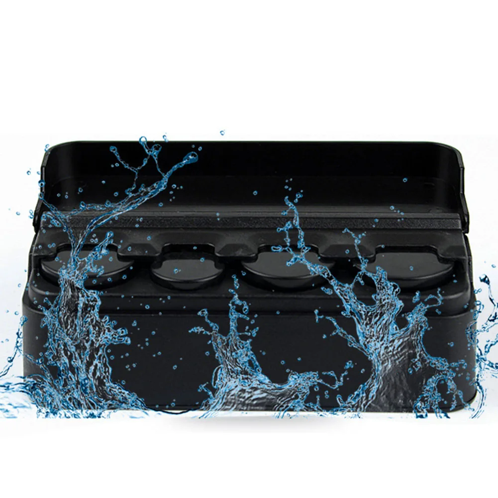 

Organizer Car Coin Box Portable Storage Universal Vehicle 11.5x4x3.5cm