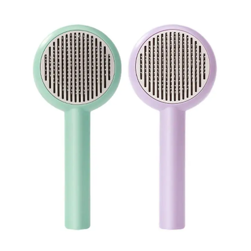 

Pet Grooming Brush Dog Hair Remover Brush Cat Dog Hair Grooming Self Care Comb Portable Cleaning Tool For Dogs Cats Supplies