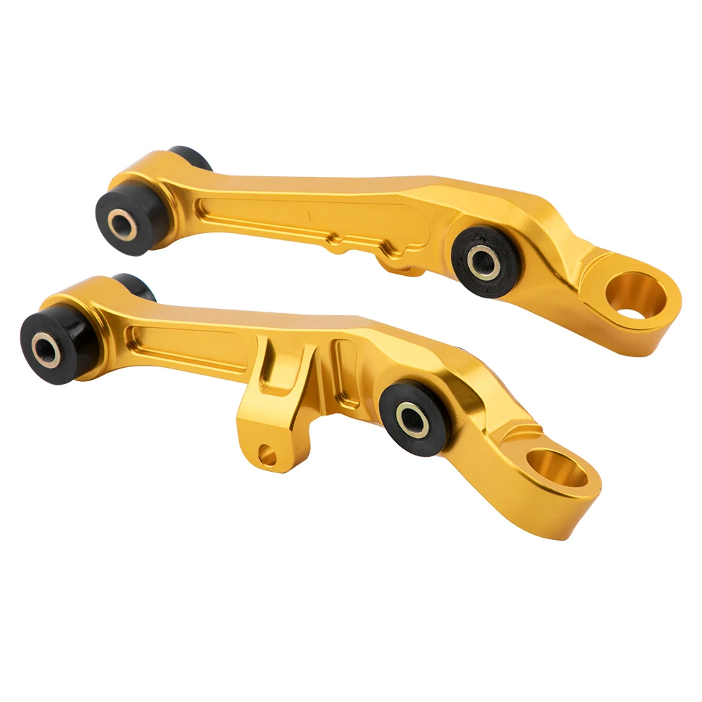 

Maxpeedingrods 1 пара передних нижних рычагов управления для Nissan 350Z 2003-2007 Touring Coupe 2-дверный золотой или синий