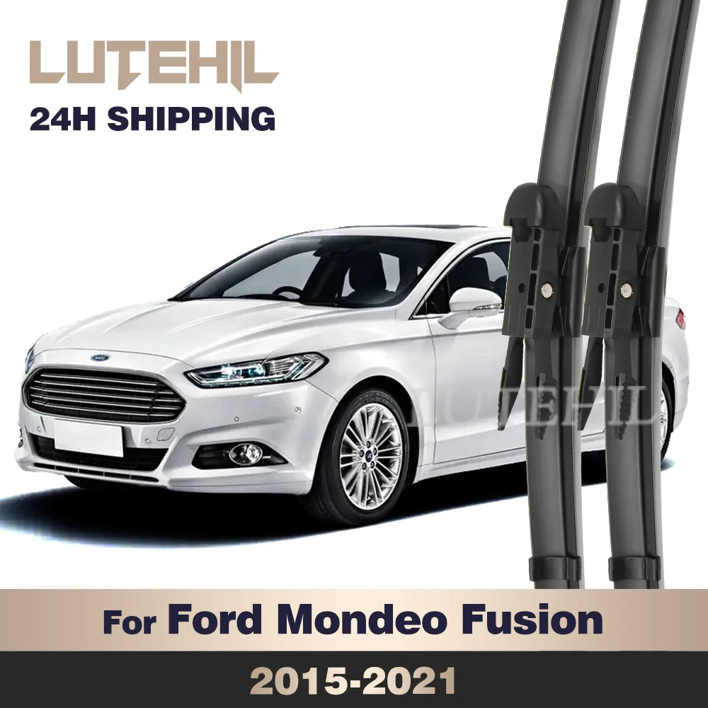 

Для Ford Mondeo Fusion 5 2015-2021 2016 2017 2018 2019 2020 стеклоочиститель передние щетки стеклоочистителя лобовое стекло щетка для окон 28 "+ 28"