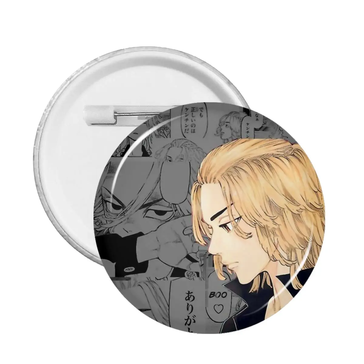 

Tokyo Revengers Draken Adventure Anime Thinking Pin Badge For Bag Badges Brooches Decoration Pins For Friends