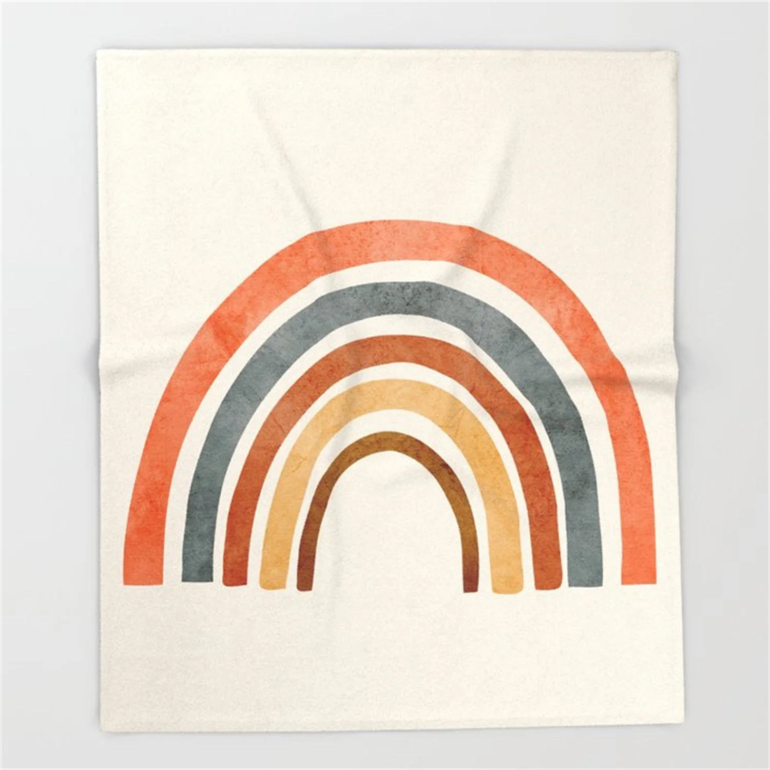 

Abstract Coral Fleece Design Abstract Rainbow Blankets Sofa Throw Blanket 125x200 Fleece Bed Throws