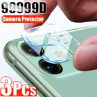 Защитная крышка для объектива задней камеры Iphone 13 Pro Max, чехол из закаленного стекла для I phone 12 13 Mini 11 Pro Max, оболочка, чехлы, 3 шт.