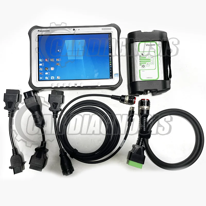 Для Volvo VOCOM1 88890300 для volvo VCADS vocom V2.8 Премиум технологический инструмент для VOVLO Renault tTruck диагностический инструмент + FZ G1 планшет