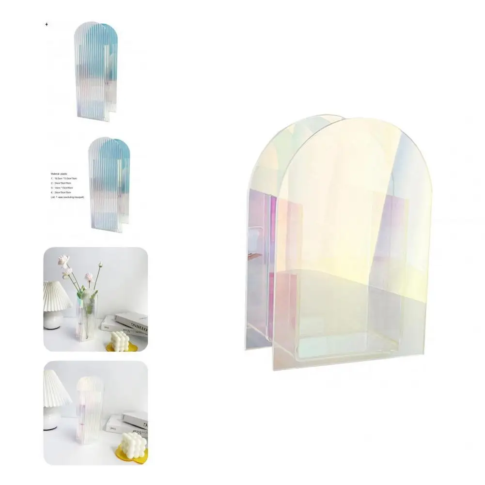 

Plant Vase Fashionable Eco-friendly Elegant Geometry Shape Flower Planter Vase Birthday Gift Flower Bottle Flower Vase