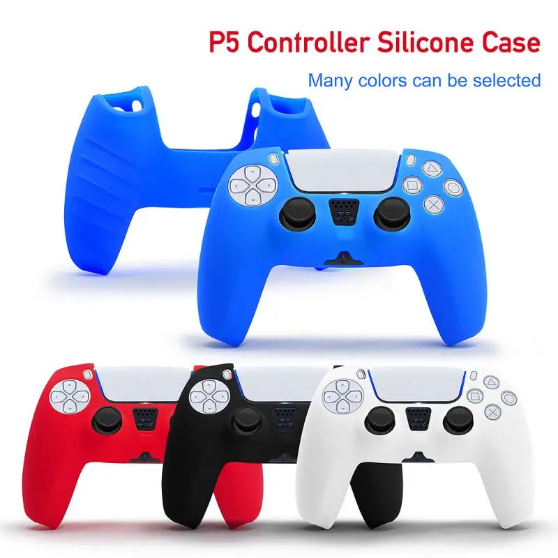 

Gamepad Silicone Non-slip Protective Suitable For Playstation5 Accessories PS5 Controller Joystick Non-slip Cover Game Accessory