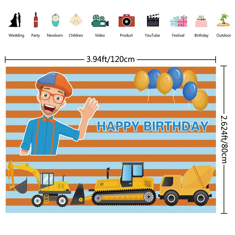 

School Teachers Theme Cartoon Backdrop Balloons Birthday Party Decoration Banner Pull Flag DIY Cake Topper Baby Shower Party Toy