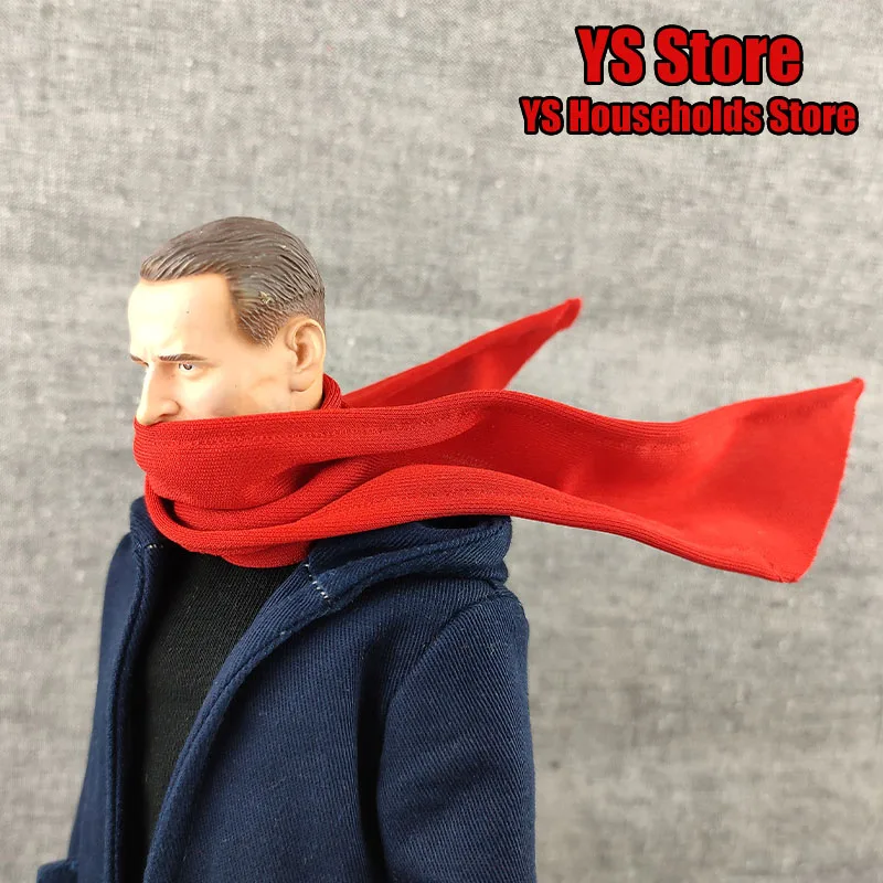 8 цветов Лидер продаж 1/6 шарф в форме проволоки для мужчин солдат однотонный