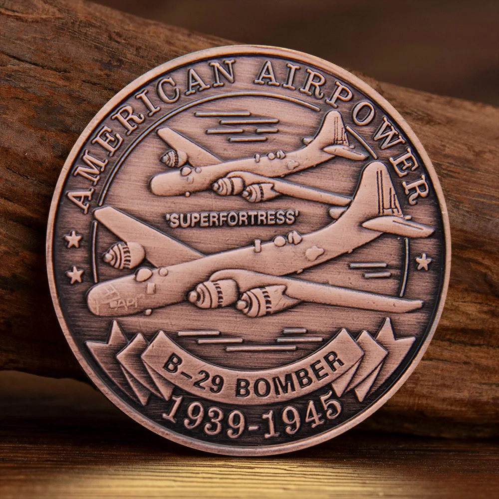 

Памятная монета Bomber B-29