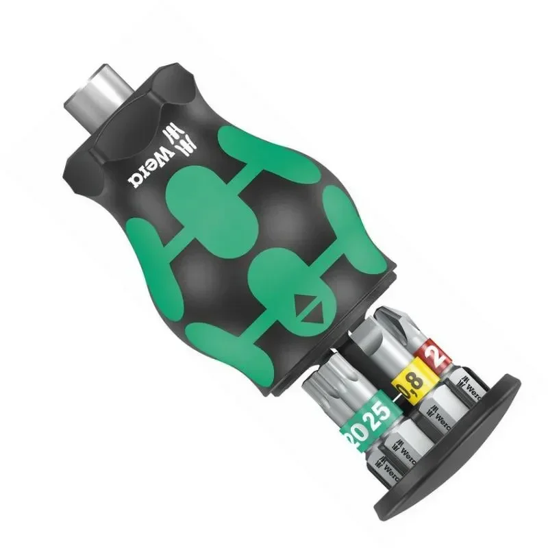 Уэра 05008873001 Kraftform Kompakt Stubby с хранилищем бит SL/PH/TX 4 5 дюйма 108 грамм держатель для
