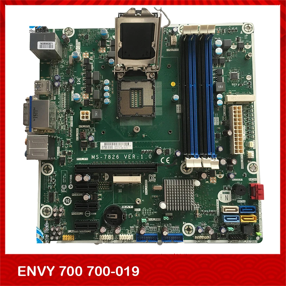 Motherboard for HP ENVY 700 700-019 698749-001 698749-002 717068-501 717068-601 MS-7826 LGA1150 Fully Tested Good Quality