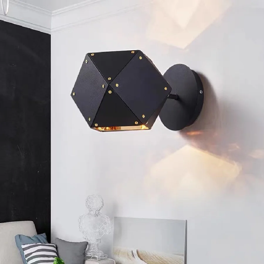 

LED Wall Lamp 2022 New Trend Cube Light All-match Style Bedroom Closet Home Decor For Living Room Cabinets