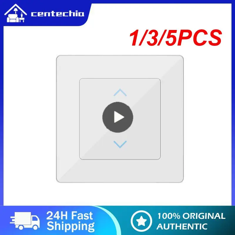 

1/3/5 шт. Новый Wi-Fi Умный выключатель для штор Сенсорный дизайн для моторизованных штор и роликовых жалюзи работает с приложением Tuya Smart Life Alexa
