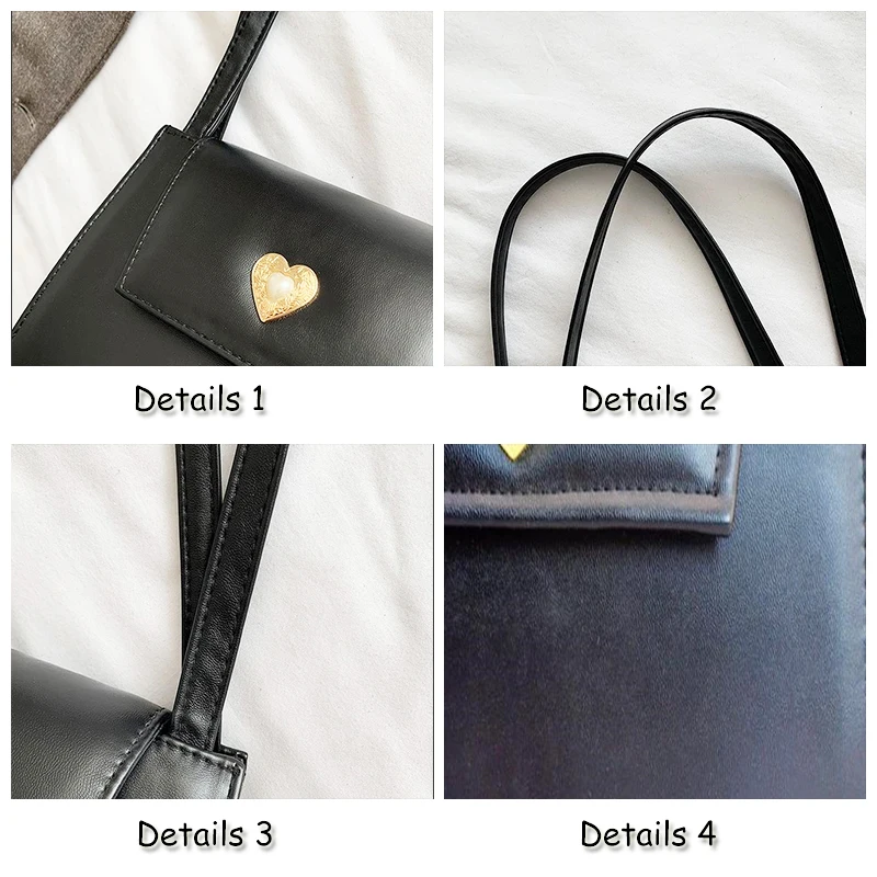 2023 Retro Women Portable Small Square Shoulder Bags Red Wine Ladies Underarm Bag Vintage PU Leather Female Tote Purse Handbags