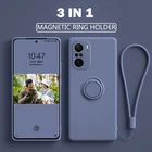 Чехол из жидкого силикона для Xiaomi Redmi Note 11 10 9 Pro, чехол для Poco M4 Pro X3 GT M3 F3 Note10 10S 9S 11Pro Plus PocoX3, чехлы