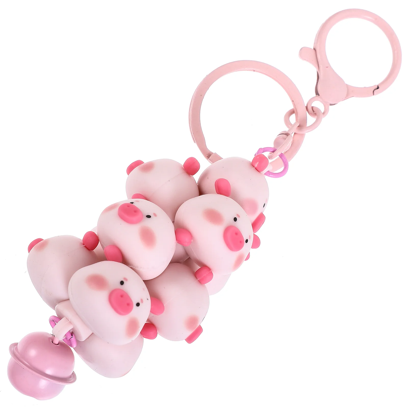 

Animal Charms Small Decor Key Chain Car Keychain Silica Gel Statue Cartoon Accessories