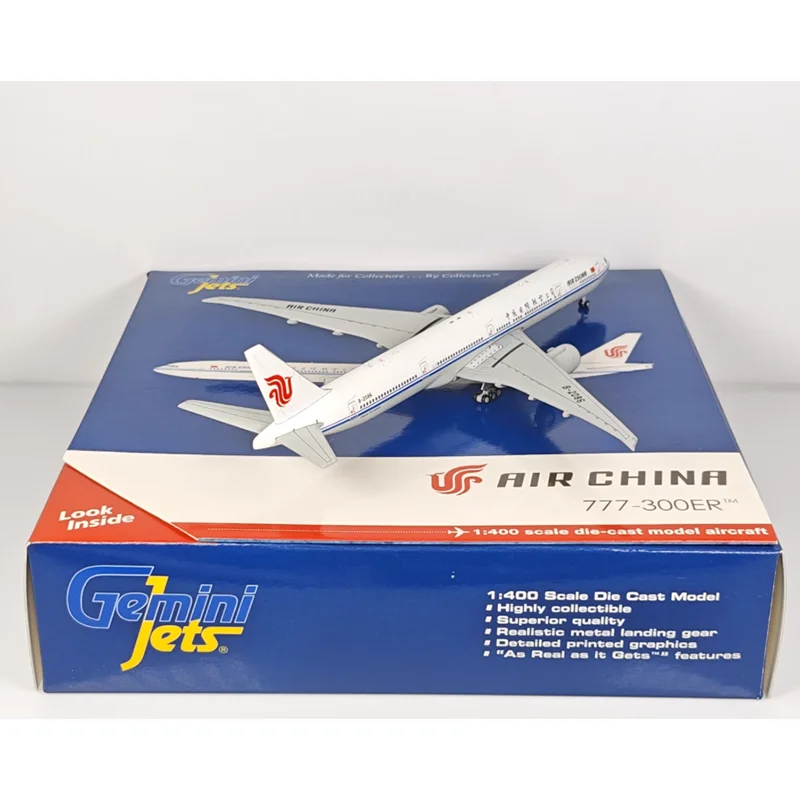 Фото GeminiJets масштаб 1/400 Air China B777-300ER B-2086 литая под давлением модель самолета из сплава Коллекционный декоративный орнамент №4