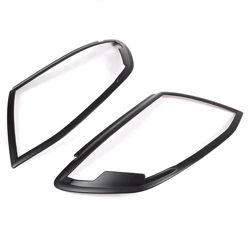 

For Ford Ranger T6 2012-2014 Car Front Headlight Frame Fog Light Protection Cover Trim Decorative Exterior Accessories