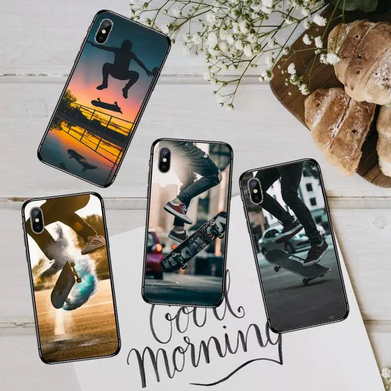 

Skate Extreme Sport Phone Case For iphone 12 11 13 7 8 6 s plus x xs xr pro max mini shell