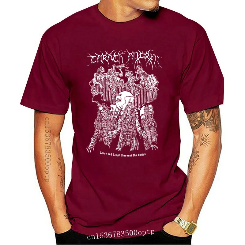Футболка Authentic Carach Angren Dance And Laugh S 3XL Harajuku Cool Homme Разные цвета Высокое качество 100% 0