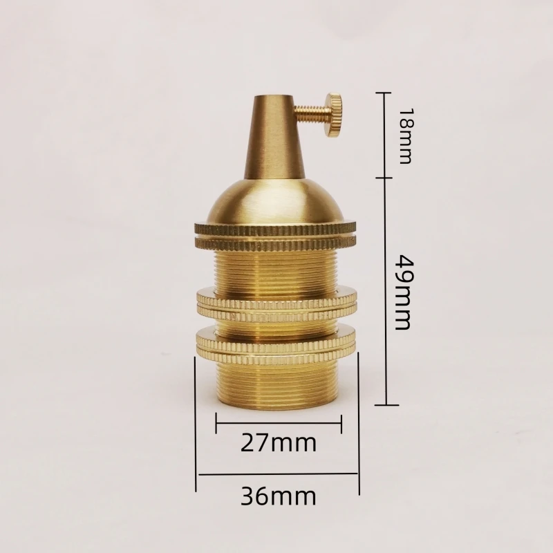 Латунные патроны E14 Calla&Allan