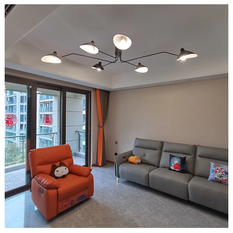 

Люстры светодиодные художественные подвесные лампы, современный декор для комнаты в скандинавском стиле, потолочные светильники для гостиной, промышленные домашние светильники