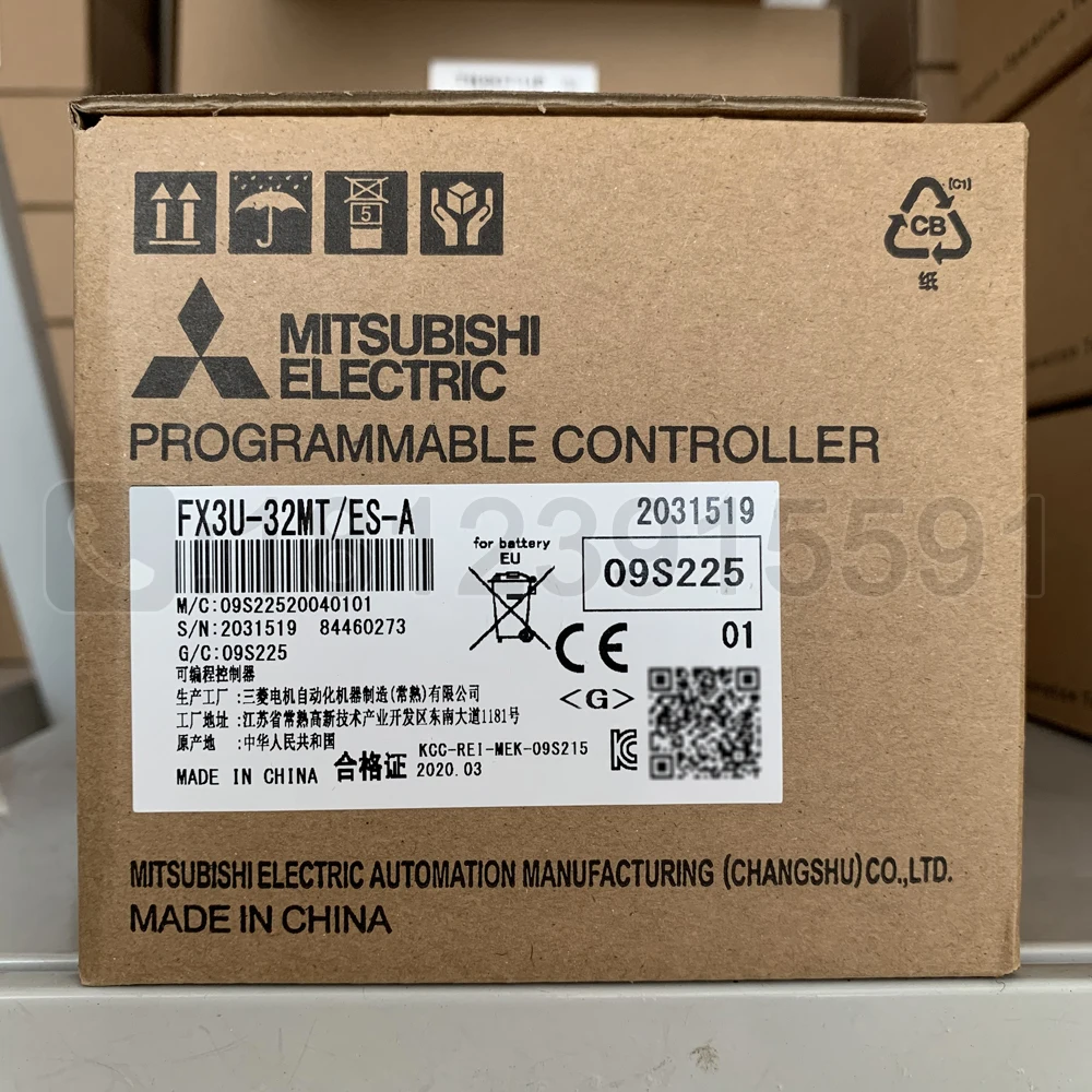 

Original Mitsubishi PLC Fx3u-32mt / Es-a Replaces Fx2n-32mt-001 To Support Official Inspection